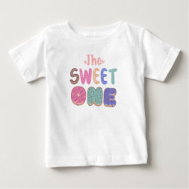 Familie Matching Sweet One Birthday Lollipop Candy Baby T-shirt