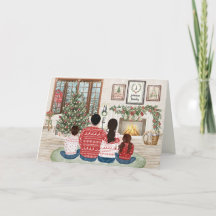 Familie mit 4 Mädchen & Jungen, Fireside Family Ch