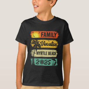 Familie Myrtle Beach Urlaub 2025 Sonnen Matching G T-Shirt