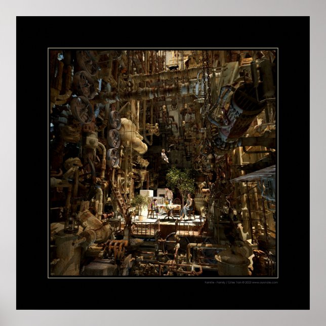 Familie (Nacht) / Familie (Nuit) Poster (Vorne)