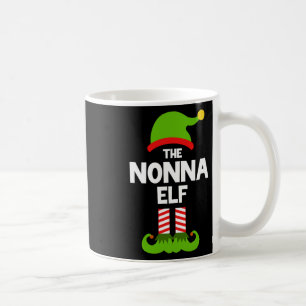 Familie: Nonna Elf Weihnachten Matching Pajama Pj Kaffeetasse