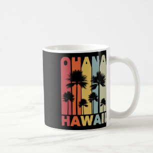 Familie Ohana Hawaiian Retro Hawaii Tropisch Somme Kaffeetasse