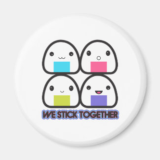 Familie Onigiri Magnet