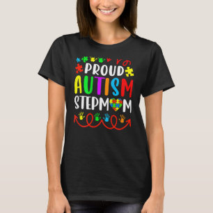 Familie passend stolz Autismusschrittmutter Liebe  T-Shirt
