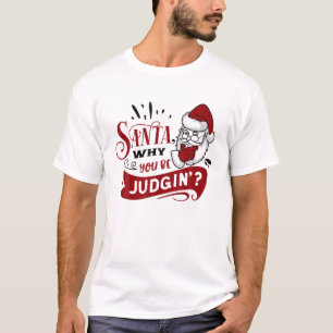 Familie passt Weihnachten Pajamas Santa Warum du b T-Shirt