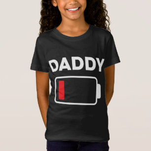 Familie passt Weihnachtsbatterie Funny Daddy Xmas T-Shirt