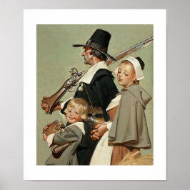 Familie Pilgrim. Fine Art Poster