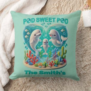 Familie "Pod Sweet Pod" Kissen