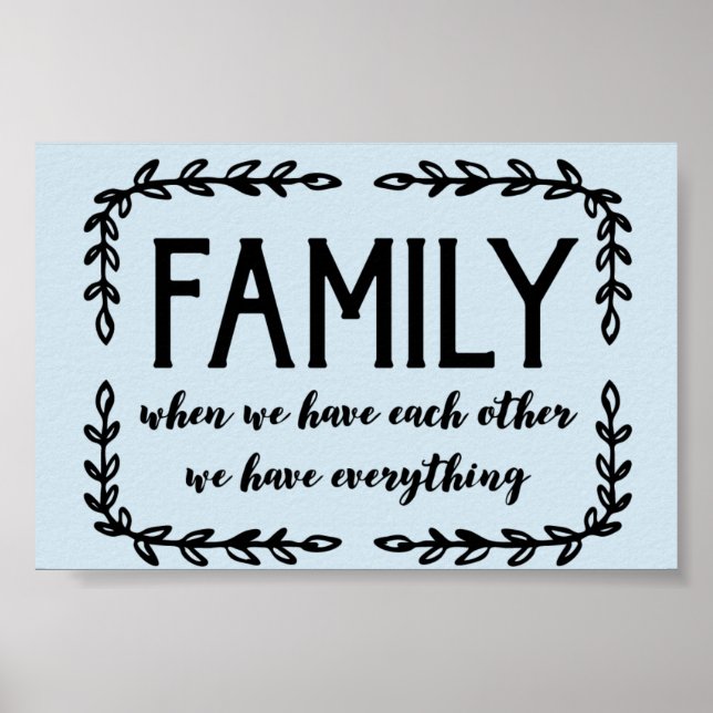 Familie Poster (Vorne)