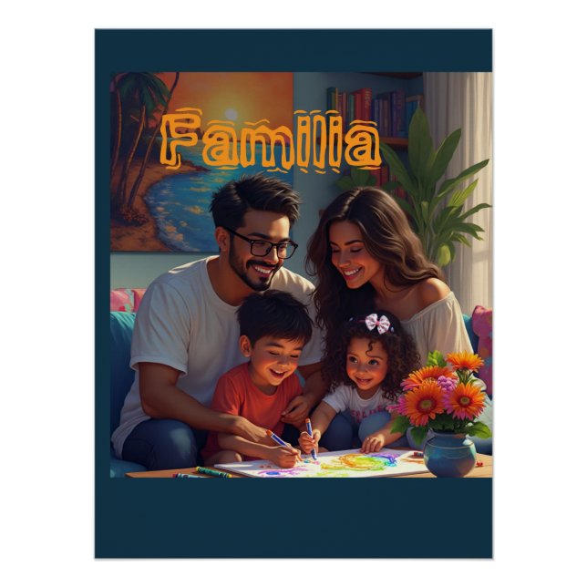 Familie Poster (Vorderseite)