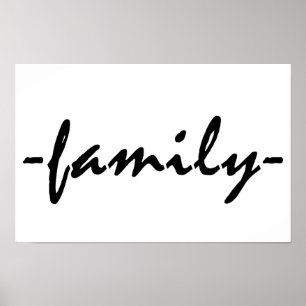 Familie Poster