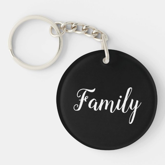 Familie Schlüsselanhänger (Vorderseite)