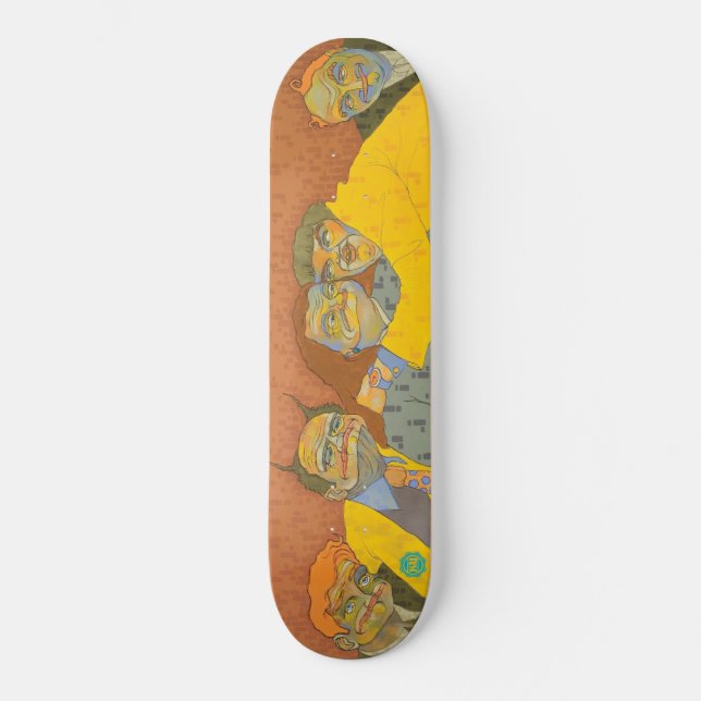 Familie Skateboard (Vorderseite)