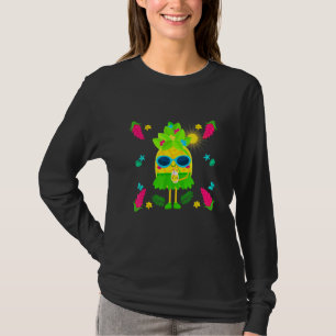 Familie Sommerzeit Sonnenuntergang farbenfrohe Ana T-Shirt