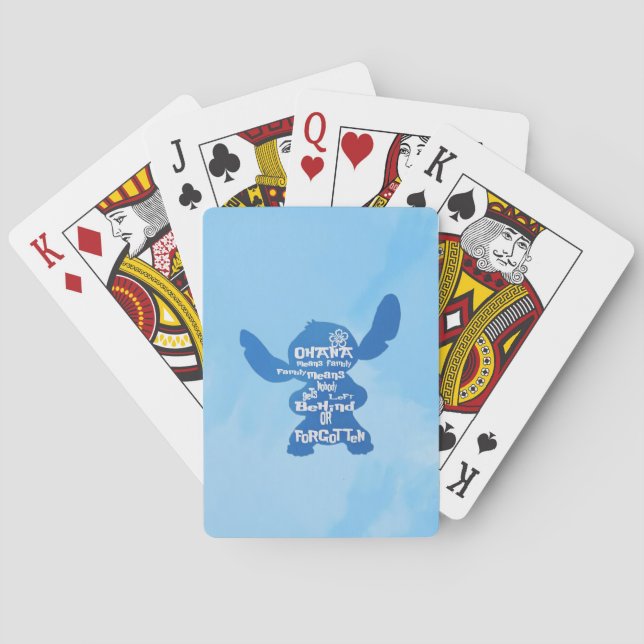 Familie Spielkarten (Rückseite)