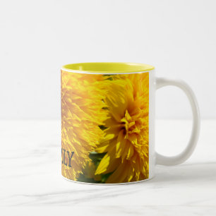 FAMILIE Tasse Yellow Coffee Cup Tasse Designer