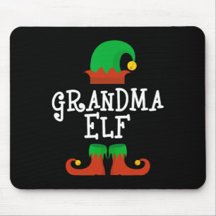 Familie The Oma Elf Christmas Pj Pajama Matchin Mousepad