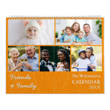 Familie und Freunde Multi-Foto-Kalender