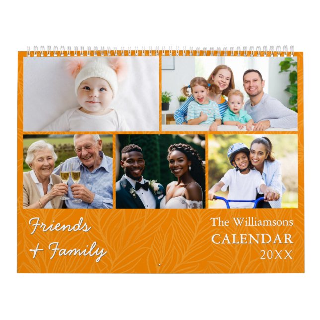 Familie und Freunde Multi-Foto-Kalender Kalender (Titelbild)
