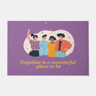 Familie und Freunde Willkommen Türen/Türmatten Fußmatte