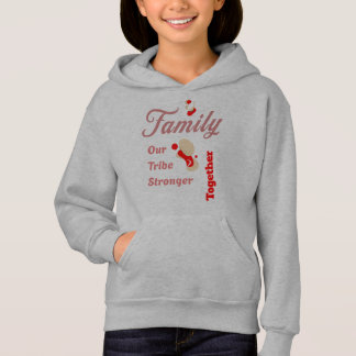 Familie: Unser Stamm, enger zusammenarbeiten Kinde Hoodie