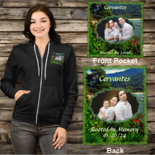 Familie verwurzelt in Liebe 0828 Hoodie