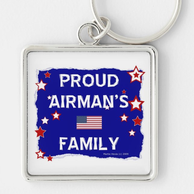 Familie von Proud Airman Schlüsselanhänger (Vorne)