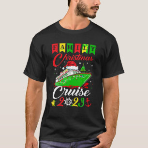 Familie Weihnachten Kreuzfahrt 2023 Familie Matchi T-Shirt