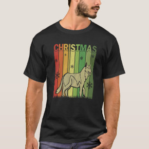 Familie Weihnachten Pj passendes Retro Sibirischer T-Shirt