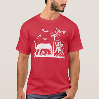 Familie wilder Tiere T-Shirt