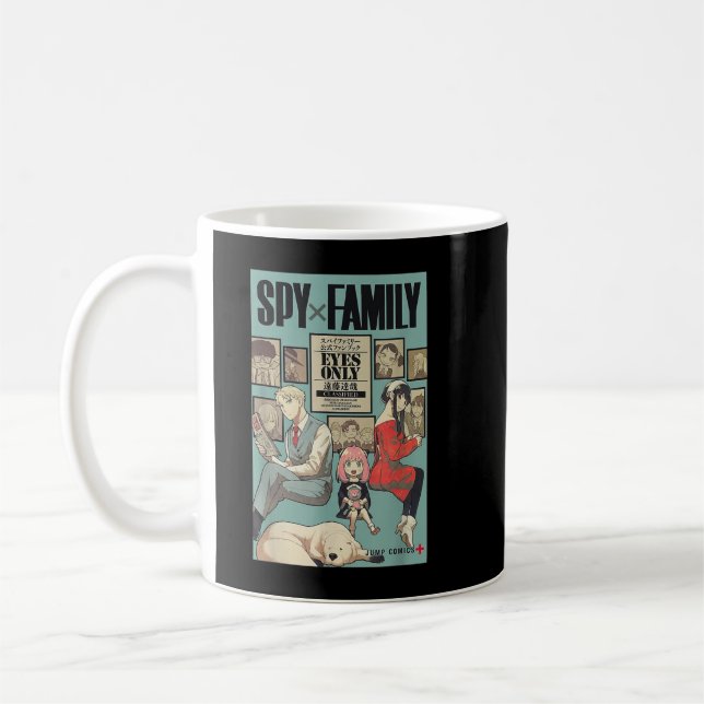 Familie X Spionage Art Kaffeetasse (Links)