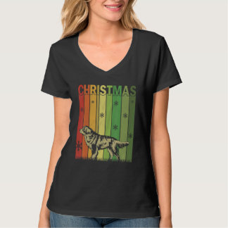 Familie Xmas PJ Matching Retro Bernese Mountain Hu T-Shirt