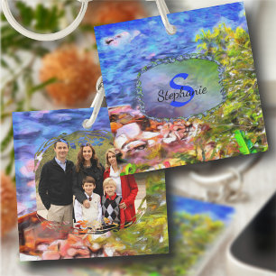 Familie Yelapa Landschaftliche Wegansicht 0819 Schlüsselanhänger