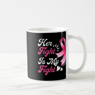 Familie zur Sensibilisierung für Brustkrebs unters Kaffeetasse