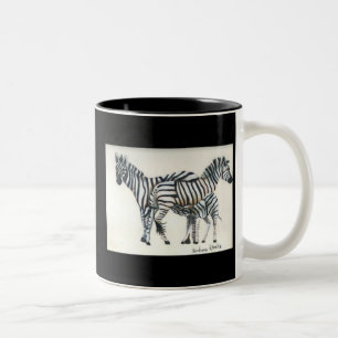 Familie Zweifarbige Tasse