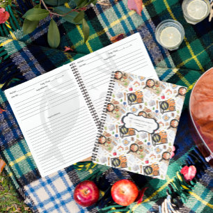 Familien-Andenken-Camping-Rezepte-Journal Notizbuch