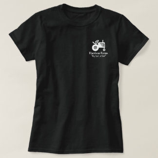 Familien-Bauernhof-T - Shirt mit Logo