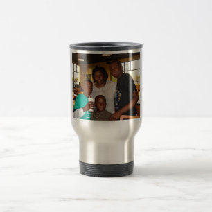 Familien-BeispielFoto-Pendler-Tasse Reisebecher