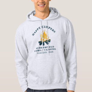 Familien-Camping-passende RV-Reise glückliche Camp Hoodie