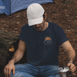 Familien-Camping-Urlaub Individuelle passende Camp T-Shirt