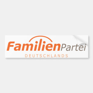 Familien Deutschlands Logo Autoaufkleber