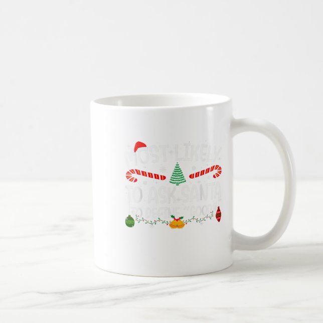 Familien, die Weihnachten zu Weihnachten passen, w Kaffeetasse (Rechts)