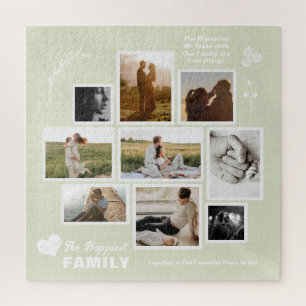 Familien-Erinnerungsfotos-Collage Puzzle