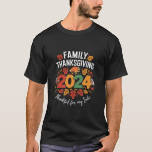Familien-Erntedankfest 2024 Dankbar für meinen Sta T-Shirt
