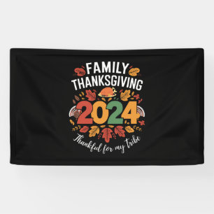 Familien-Erntedankfest 2024 Danke für meinen Stamm Banner