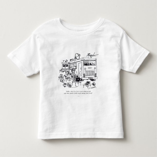 Familien-Ferien Kleinkind T-shirt (Vorderseite)