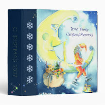 Familien-Foto-Buch Weihnachtsabends Sankt