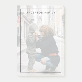 Familien-Foto Post-it Klebezettel