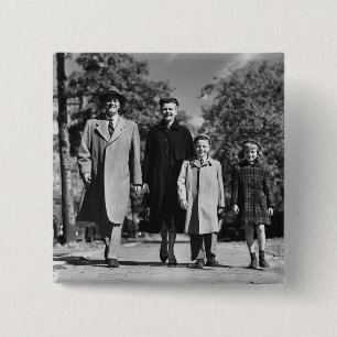 Familien-Gehen Button