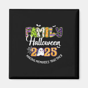 Familien-Halloween 2025 Gemeinsam Erinnerungen sch Magnet